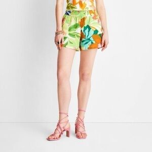 Women’s Short | Future Collective  Alani Noelle Floral Print Beach Shorts​